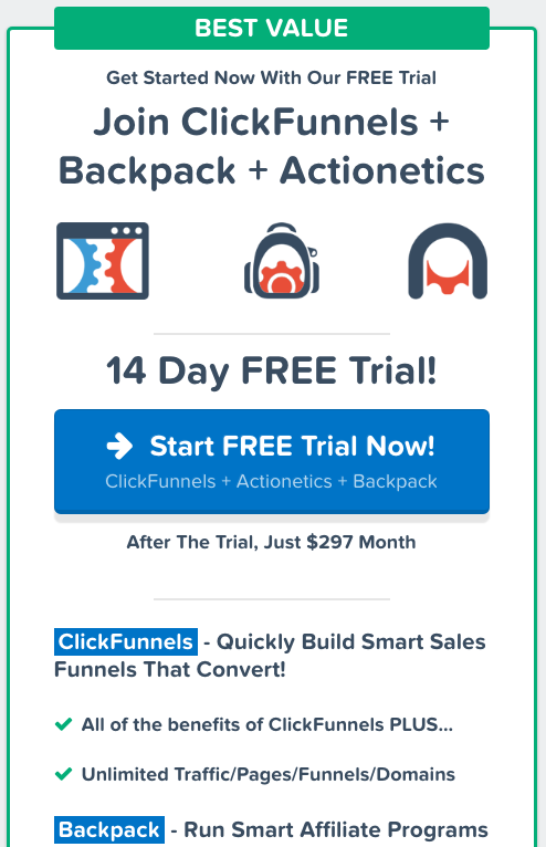 Clickfunnels Vs LeadPages - Free Trial