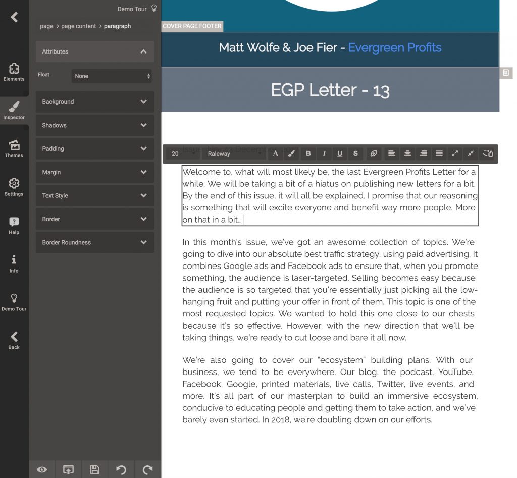 EGP Letter - Designrr