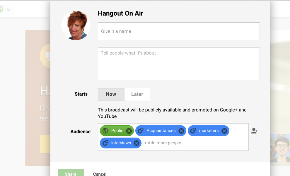 Build Your Brand With Hangouts
