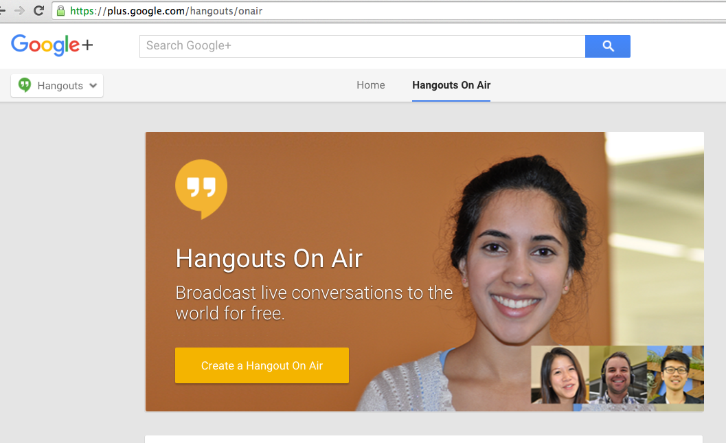 Build Your Brand With Hangouts