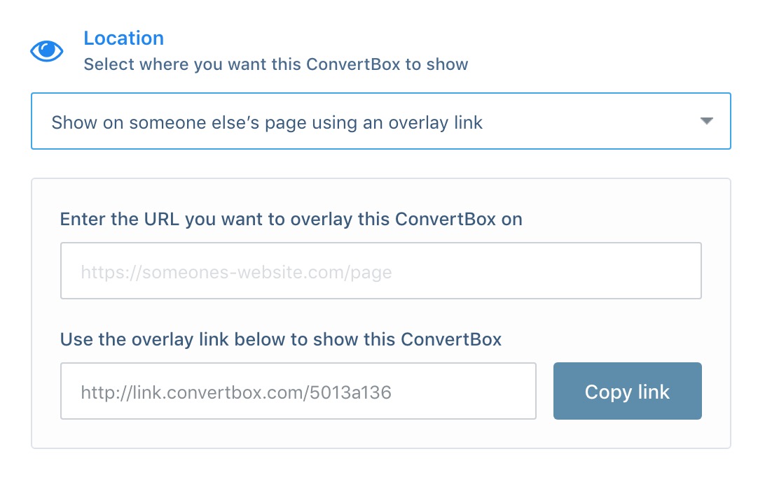 Convertbox - Overlay