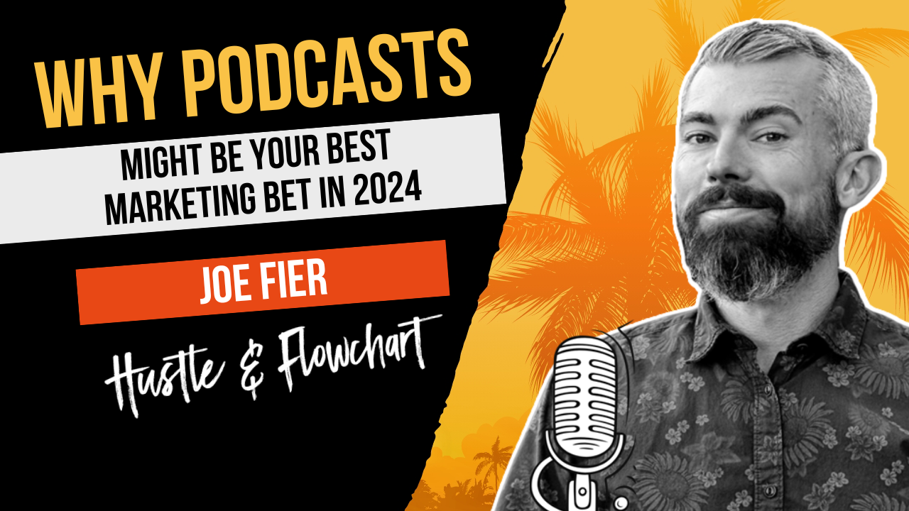 Why Podcasts Might Be Your Best Marketing Bet in 2024 with Joe Fier