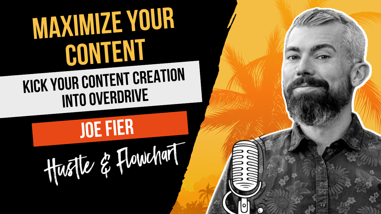 Maximize Your Content: Kick Your Content Creation Into Overdrive with Joe Fier