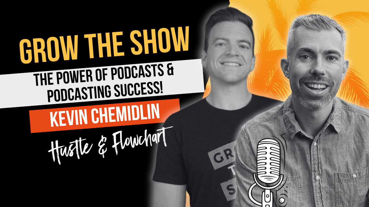 Grow The Show: The Power of Podcasts & Podcasting Success! with Kevin Chemidlin