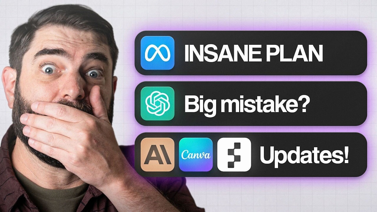 Meta Replacing Creators? + Sam Altman’s Mistake & 3 Big AI Updates